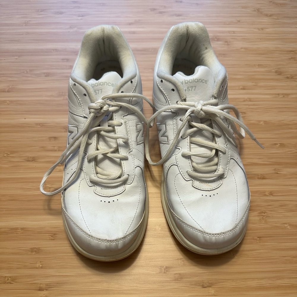 New balance 577 sneakers mens 12 all white